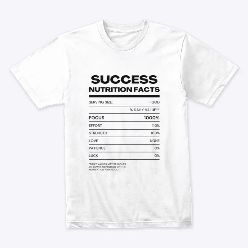 Success Nutrition Facts